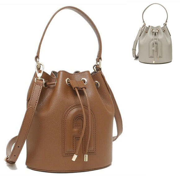Furla Shoulder Bucket Bag Clio - Picture 1 of 9